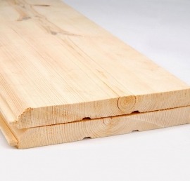 Имитация деревянного букового бруса